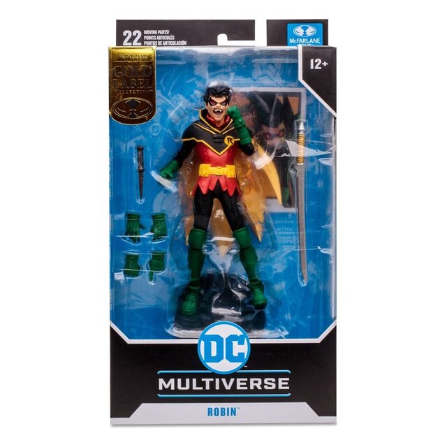 DC Multiverse Action Figure Damian Wayne Robin (DC vs. Vampires) (Gold Label) 18cm