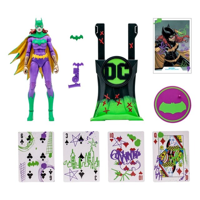 DC Multiverse Action Figure Batgirl Jokerized (Three Jokers) (Gold Label) 18cm DC Multiverse Action Figure Batgirl Jokerized (Three Jokers) (Gold Label) 18cm