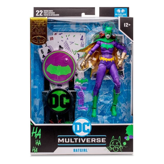 DC Multiverse Action Figure Batgirl Jokerized (Three Jokers) (Gold Label) 18cm DC Multiverse Action Figure Batgirl Jokerized (Three Jokers) (Gold Label) 18cm