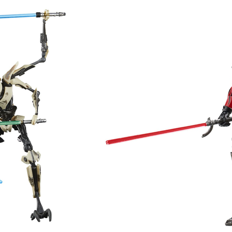 Pre-order nu de nieuwste Darth Maul & General Grievous action figures