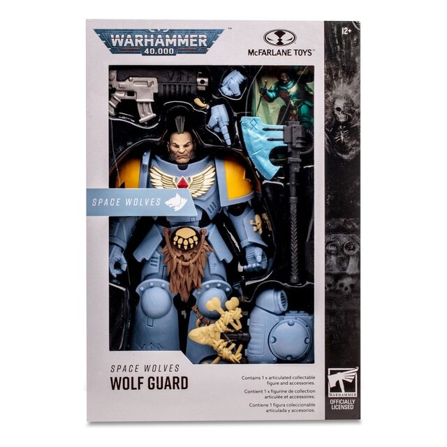 Warhammer 40k Action Figure Space Wolves Wolf Guard 18cm Warhammer 40k Action Figure Space Wolves Wolf Guard 18cm