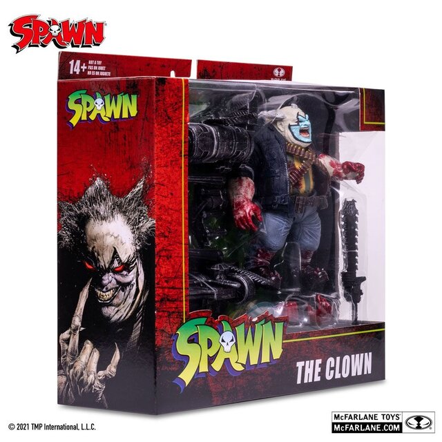 Spawn Action Figure The Clown (Bloody) 18cm