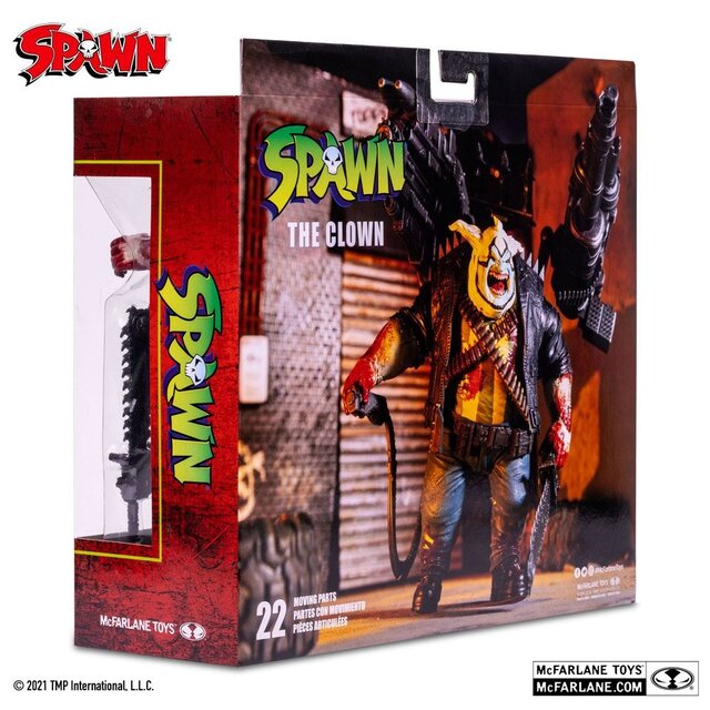 Spawn Action Figure The Clown (Bloody) 18cm