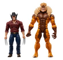 Wolverine 50th Anniversary Marvel Legends 2-Pack Marvel's Logan & Sabretooth 15cm