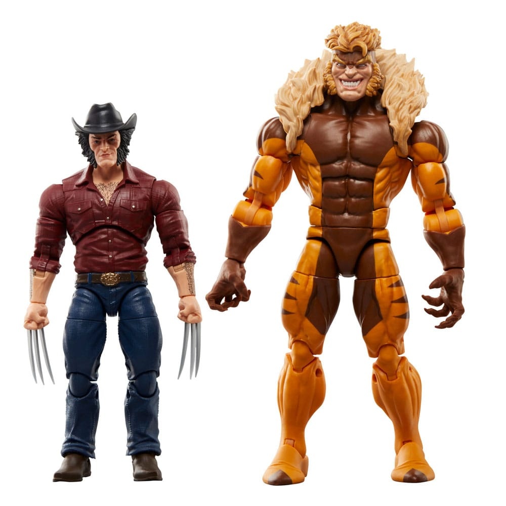 Hasbro Marvel Legends Logan & Sabretooth afbeelding