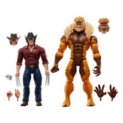 Wolverine 50th Anniversary Marvel Legends 2-Pack Marvel's Logan & Sabretooth 15cm Wolverine 50th Anniversary Marvel Legends 2-Pack Marvel's Logan & Sabretooth 15cm