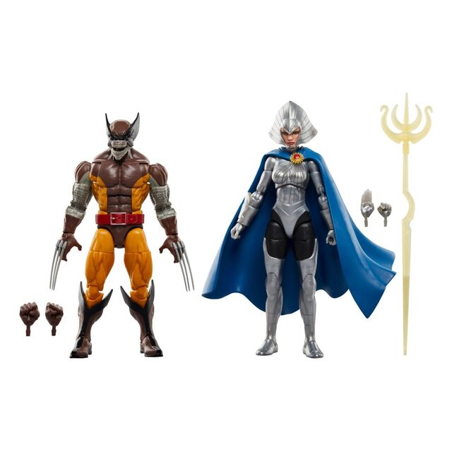 Wolverine 50th Anniversary Marvel Legends 2-Pack Wolverine & Lilandra Neramani 15cm