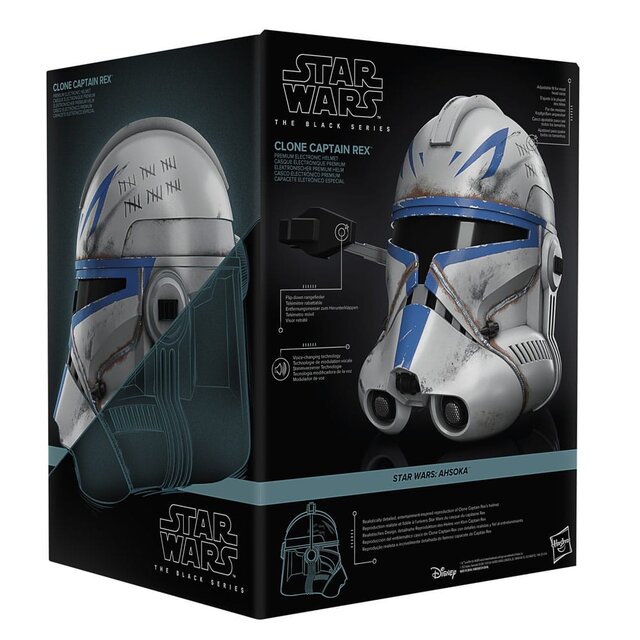 Star Wars: Ahsoka Black Series Electronic Helmet Clone Captain Rex Star Wars: Ahsoka Black Series Electronic Helmet Clone Captain Rex