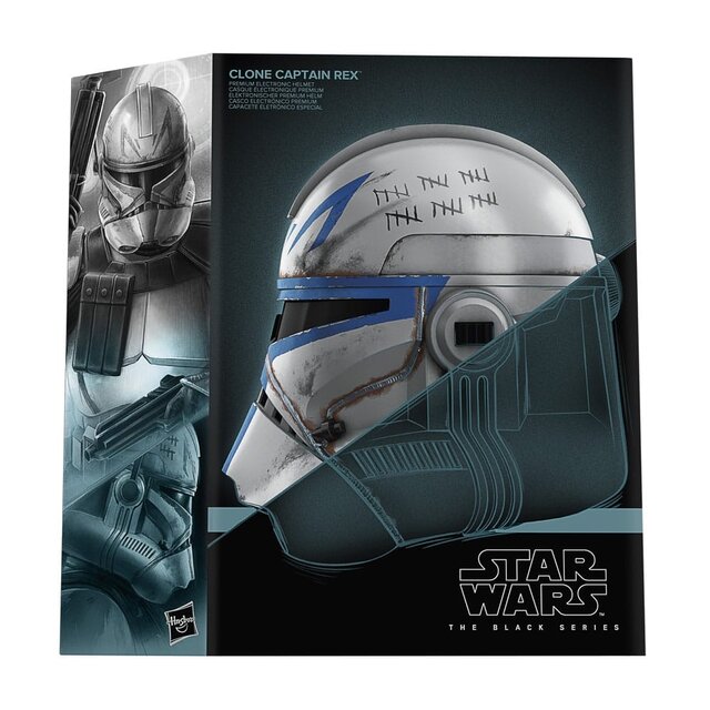 Star Wars: Ahsoka Black Series Electronic Helmet Clone Captain Rex Star Wars: Ahsoka Black Series Electronic Helmet Clone Captain Rex