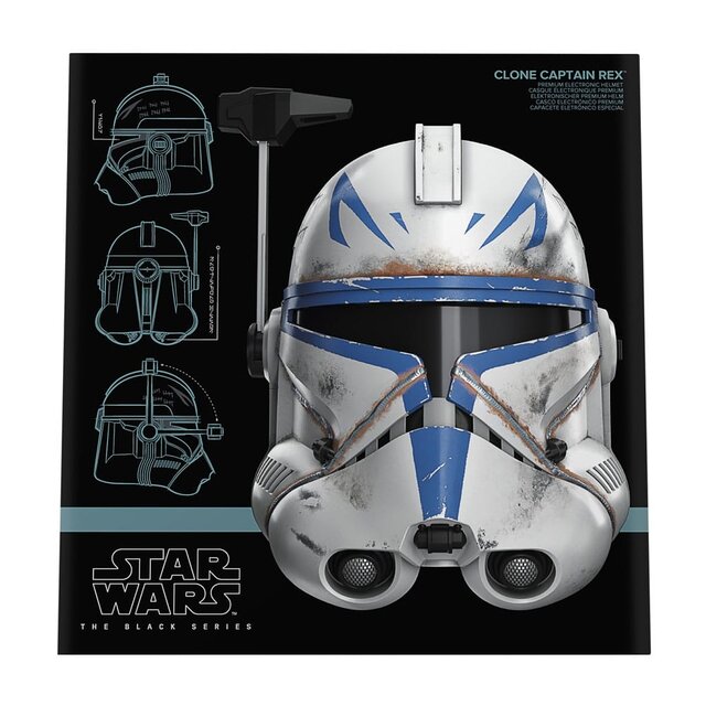 Star Wars: Ahsoka Black Series Electronic Helmet Clone Captain Rex Star Wars: Ahsoka Black Series Electronic Helmet Clone Captain Rex