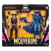 Wolverine 50th Anniversary Marvel Legends Action Figure 2-Pack Wolverine & Psylocke 15cm Wolverine 50th Anniversary Marvel Legends Action Figure 2-Pack Wolverine & Psylocke 15cm