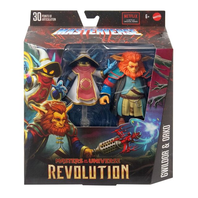 Masters of the Universe: Revolution Masterverse Action Figure 2-Pack Gwildor & Orko 13cm Masters of the Universe: Revolution Masterverse Action Figure 2-Pack Gwildor & Orko 13cm