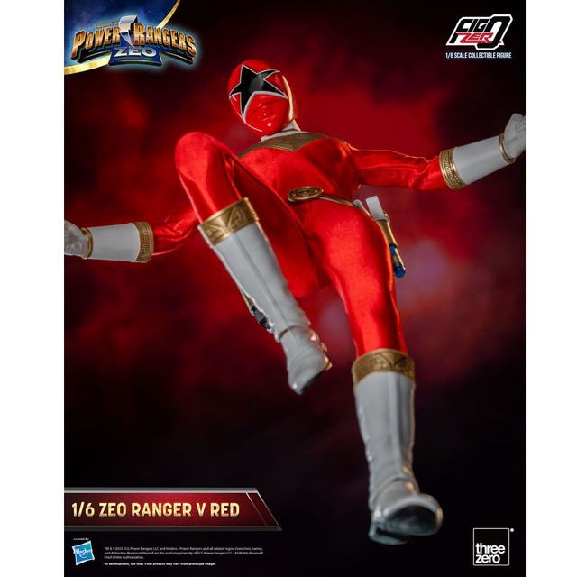 Power Rangers Zeo FigZero 1/6 Ranger V Red 30cm