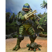 Universal Monsters x Teenage Mutant Ninja Turtles Scale Action Figure Leonardo as the Creature 18cm