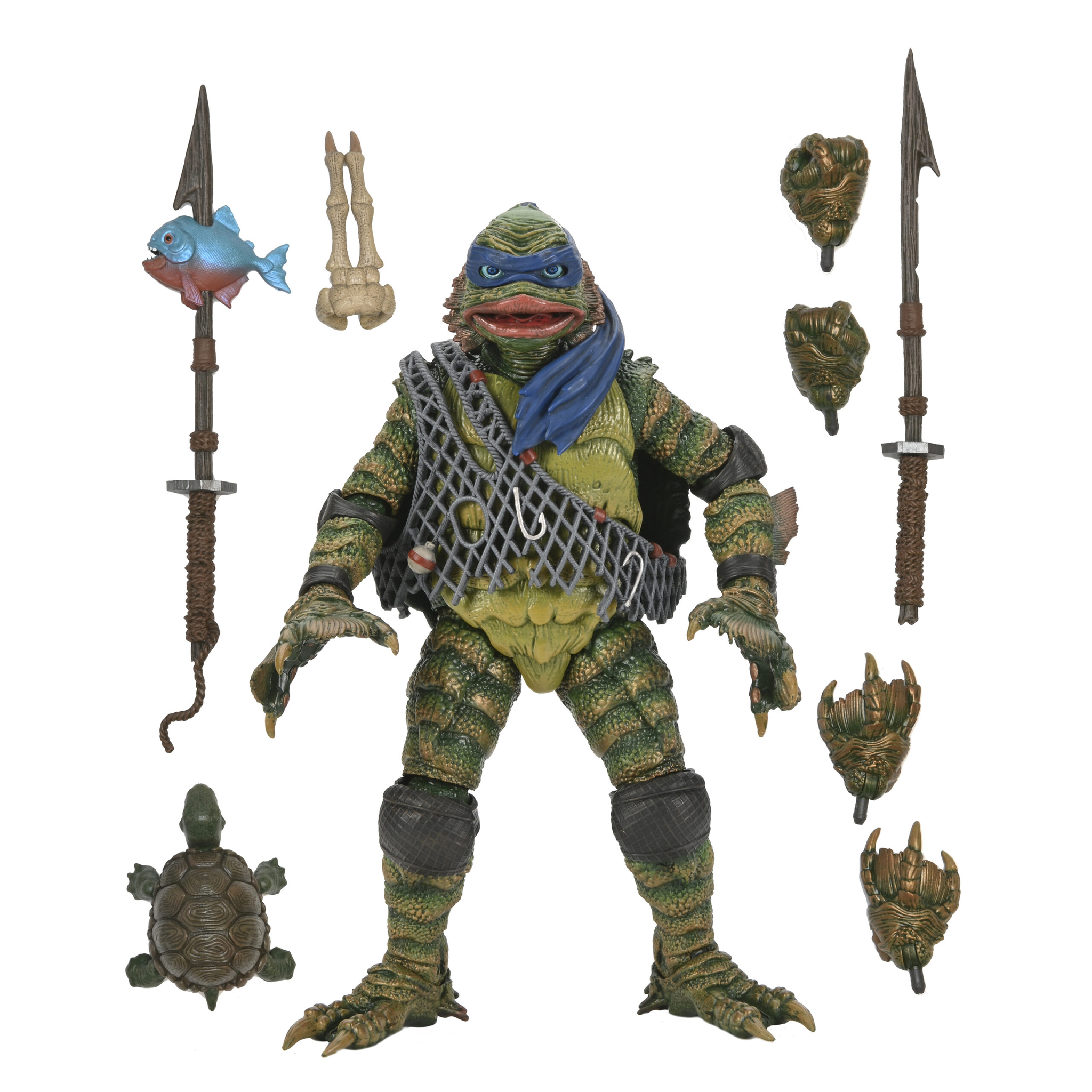 NECA TMNT Leonardo as the Creature afbeelding