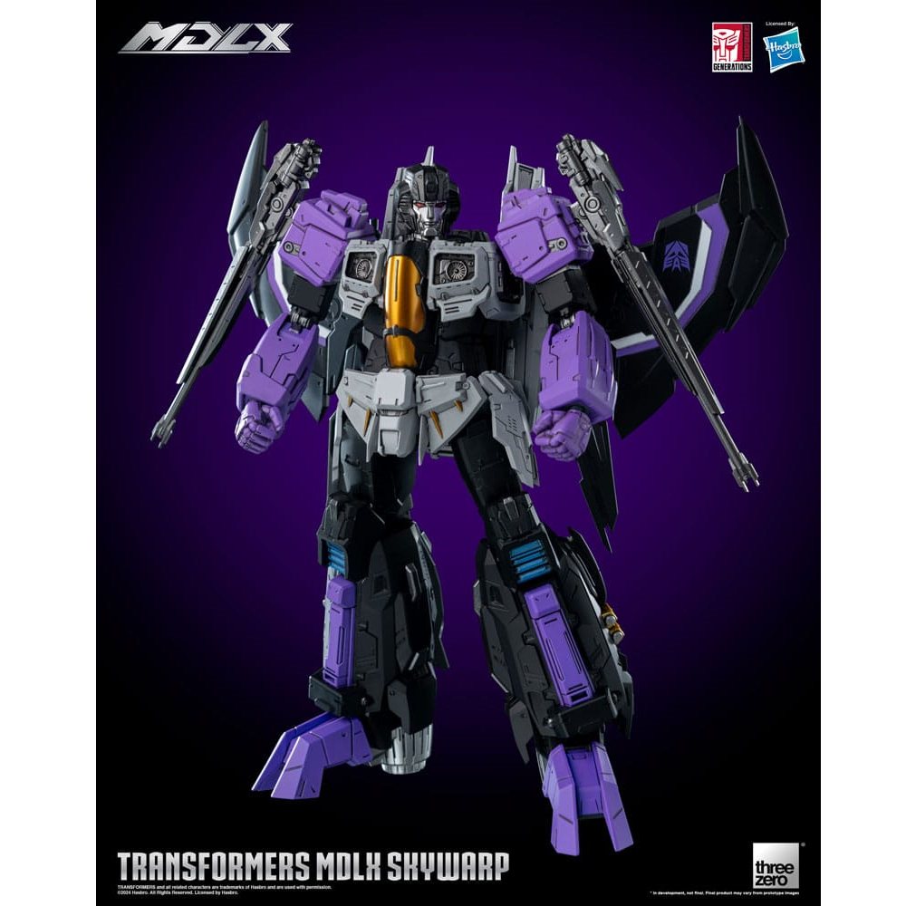 Threezero Transformers MDLX Skywarp 20cm afbeelding
