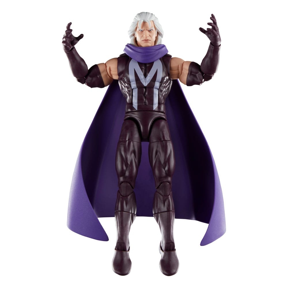 Figurine Marvel Legends Magneto X-Men '97 - 15 Cm Articulée, Avec Accessoires Et Carte Blister Rétro