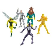 Spider-Man Marvel Legends Action Figure 5-Pack Spider-Man, Silvermane, Human Fly, Molten Man, Razorback 15cm