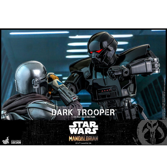 Star Wars The Mandalorian Action Figure 1/6 Dark Trooper 32cm