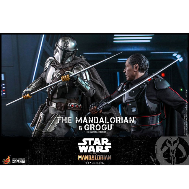 Star Wars The Mandalorian Action Figure 2-Pack 1/6 The Mandalorian & Grogu 30cm