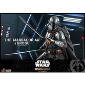 Star Wars The Mandalorian Action Figure 2-Pack 1/6 The Mandalorian & Grogu 30cm