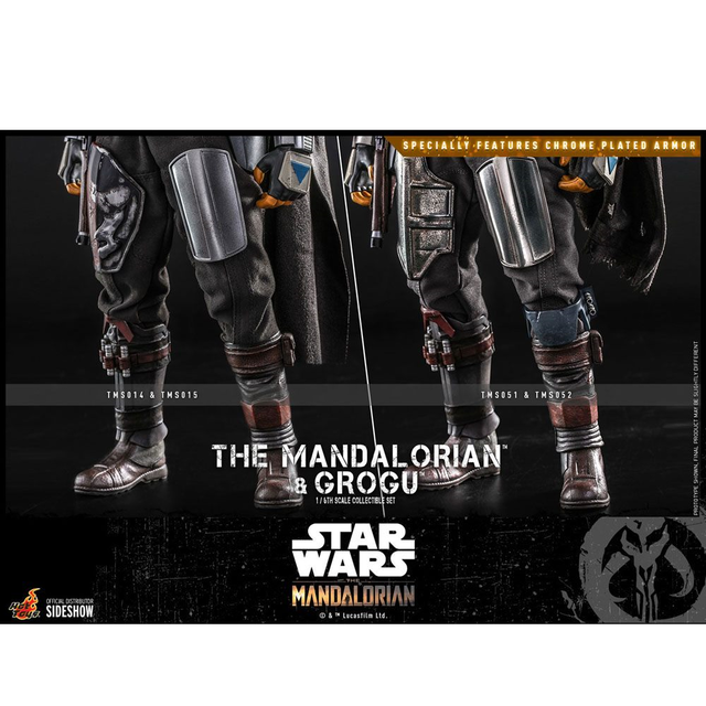 Star Wars The Mandalorian Action Figure 2-Pack 1/6 The Mandalorian & Grogu 30cm