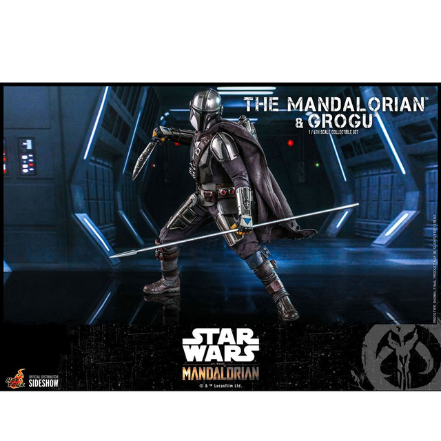 Star Wars The Mandalorian Action Figure 2-Pack 1/6 The Mandalorian & Grogu 30cm