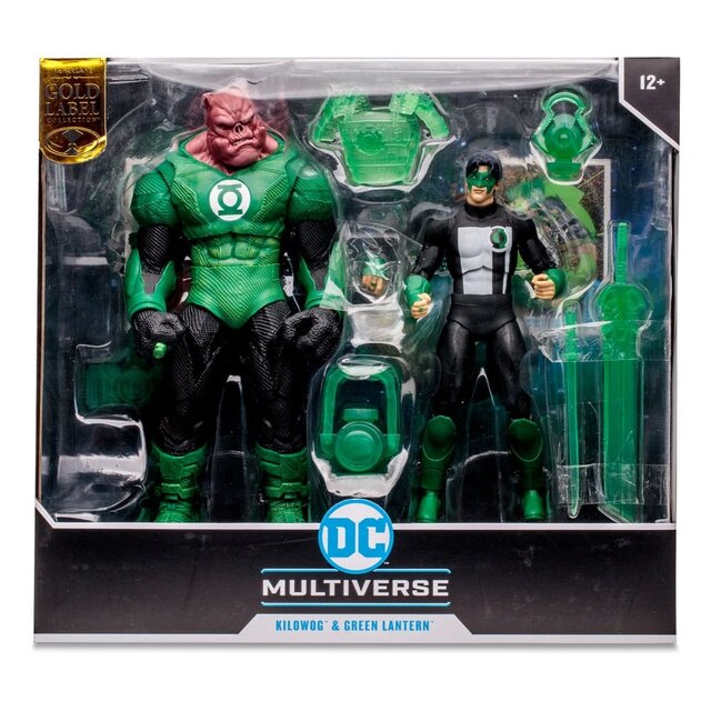 DC Multiverse Action Figure 2-Pack Kilowog & Green Lantern (Gold Label) 18cm