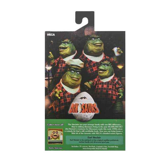 Dinosaurs Action Figure Ultimate Earl Sinclair 18cm