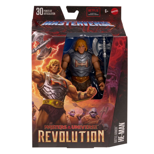 Masters of the Universe: Revolution Masterverse Action Figure Battle Armor He-Man 18cm