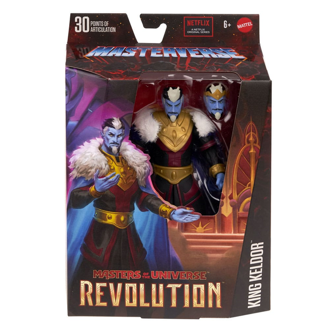 Masters of the Universe: Revolution Masterverse Action Figure King Keldor 18cm