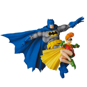 The Dark Knight Returns MAFEX Action Figures Batman Blue Version & Robin 16 & 11cm