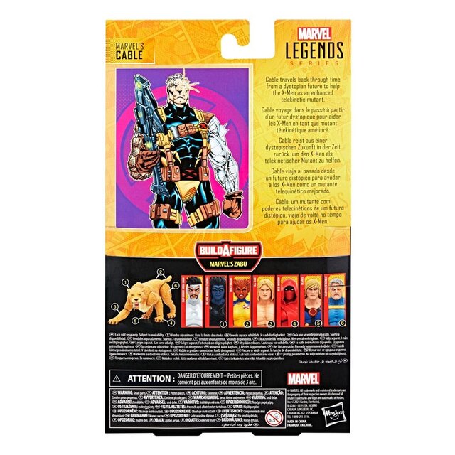 Marvel Legends Action Figure Marvel's Cable (BAF: Marvel's Zabu) 15cm Marvel Legends Action Figure Marvel's Cable (BAF: Marvel's Zabu) 15cm