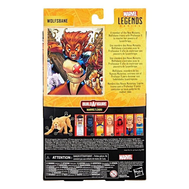 Marvel Legends Action Figure Wolfsbane (BAF: Marvel's Zabu) 15cm