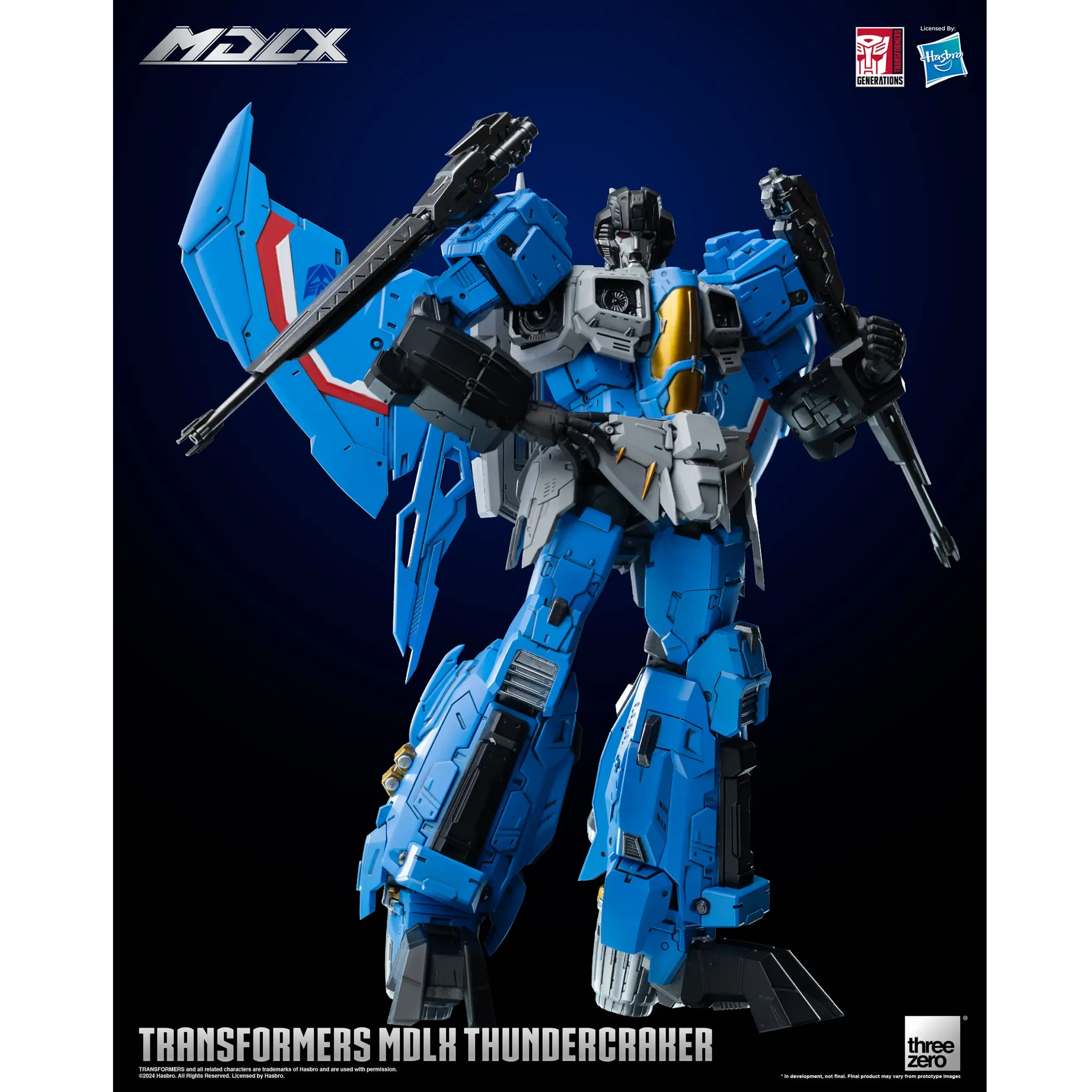 Threezero Transformers MDLX Thundercracker afbeelding
