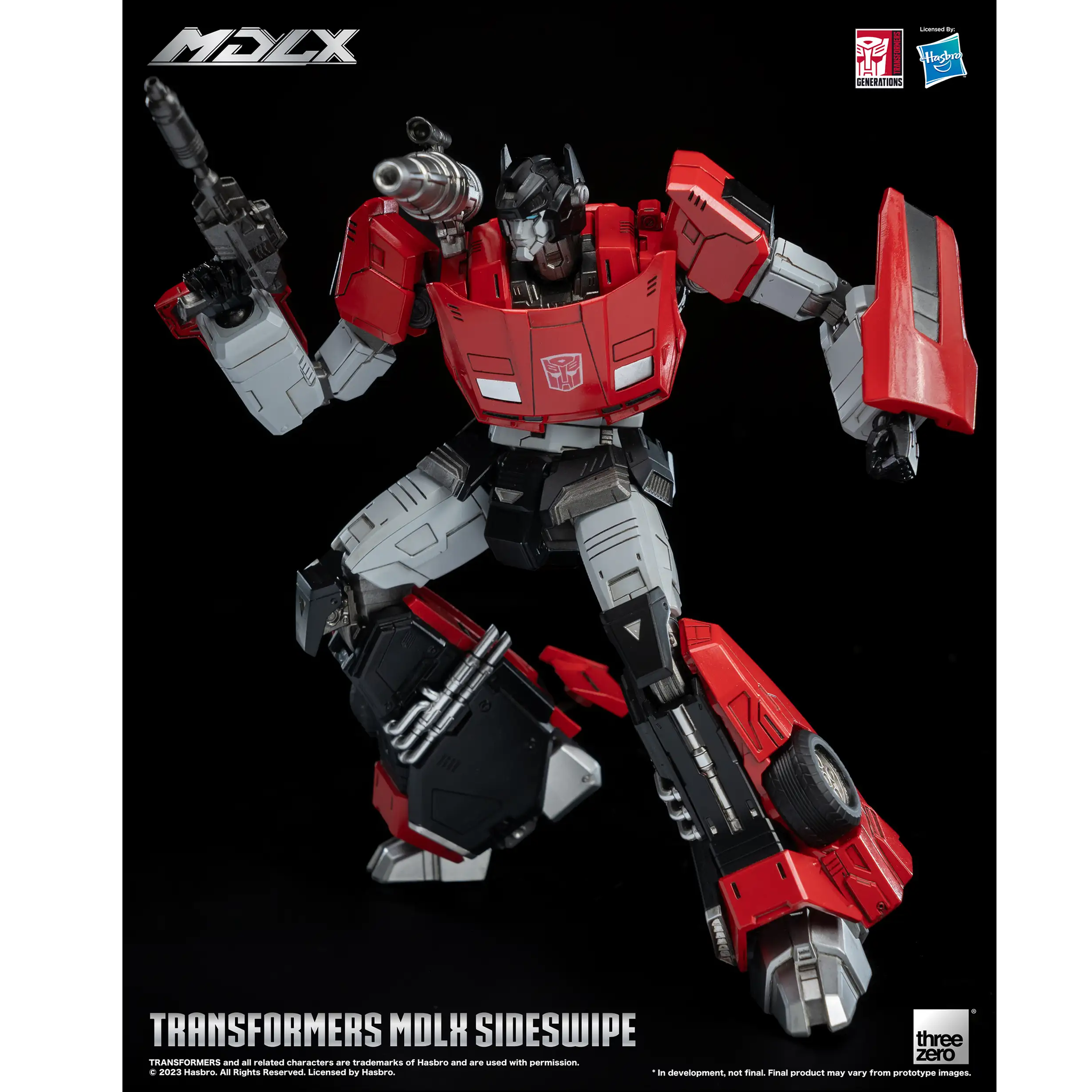 Threezero Transformers MDLX Sideswipe afbeelding