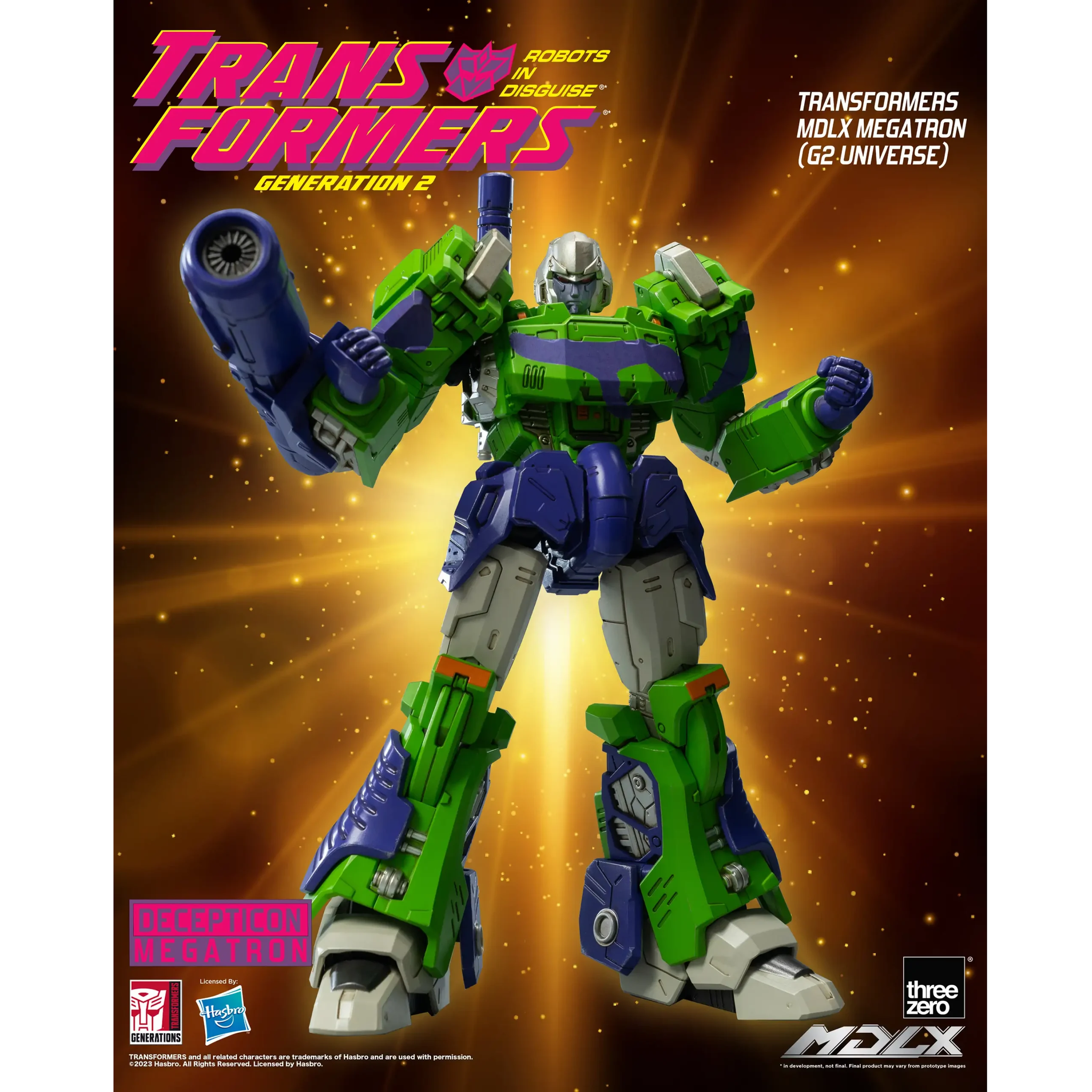 Threezero Transformers MDLX Megatron G2 afbeelding