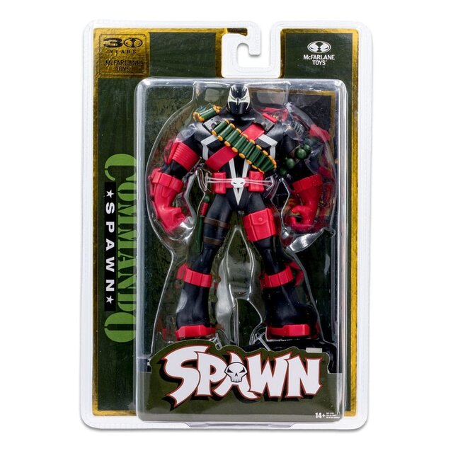 McFarlane 30th Anniversary Commando Spawn 18cm McFarlane 30th Anniversary Commando Spawn 18cm