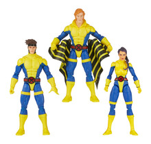 X-Men 60th Anniversary Marvel Legends Action Figure 3-Pack Gambit, Marvel's Banshee, Psylocke 15cm
