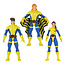 Hasbro X-Men 60th Anniversary Marvel Legends Action Figure 3-Pack Gambit, Marvel's Banshee, Psylocke 15cm