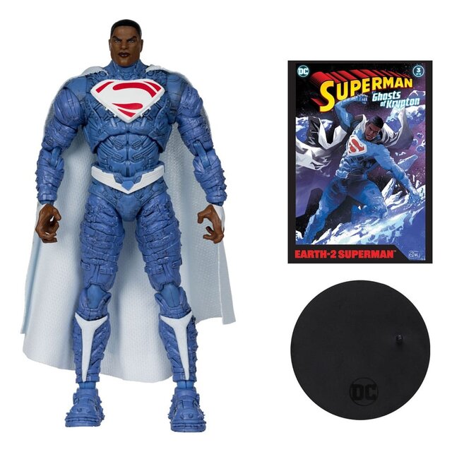 DC Direct Earth-2 Superman (Ghosts of Krypton) 18cm