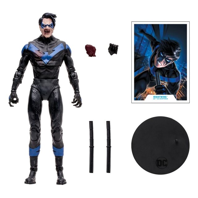 DC Multiverse Action Figure Nightwing (DC Vs Vampires) (Gold Label) 18cm DC Multiverse Action Figure Nightwing (DC Vs Vampires) (Gold Label) 18cm