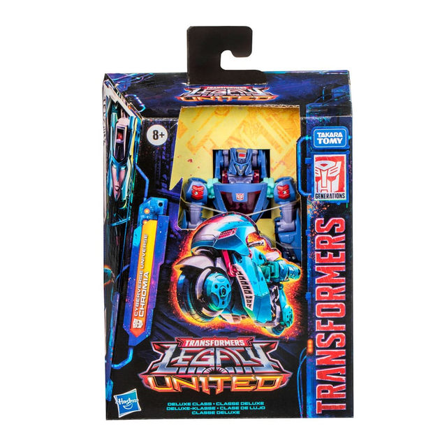 Transformers Generations Legacy United Deluxe Class Action Figure Cyberverse Universe Chromia 14cm Transformers Generations Legacy United Deluxe Class Action Figure Cyberverse Universe Chromia 14cm