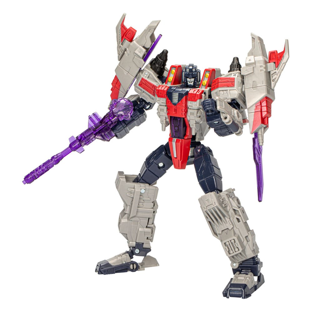 Transformers Generations Legacy United Voyager Class Action Figure Cybertron Universe Starscream 18cm Transformers Generations Legacy United Voyager Class Action Figure Cybertron Universe Starscream 18cm