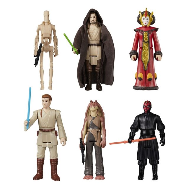 Star Wars Episode I Retro Collection Action Figures The Phantom Menace Multipack 10cm