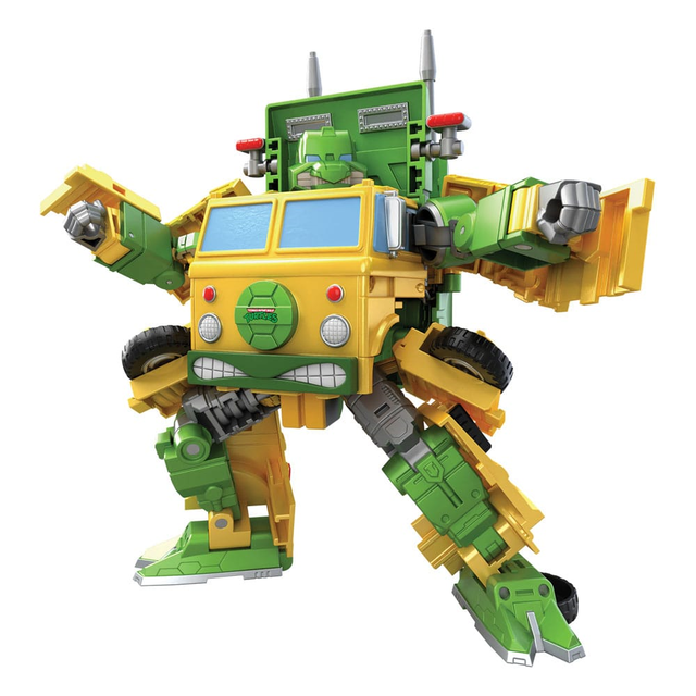 Transformers x Teenage Mutant Ninja Turtles Action Figure Party Wallop 18cm