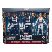 Captain America Marvel Legends Action Figure 3-Pack S.H.I.E.L.D. 15cm