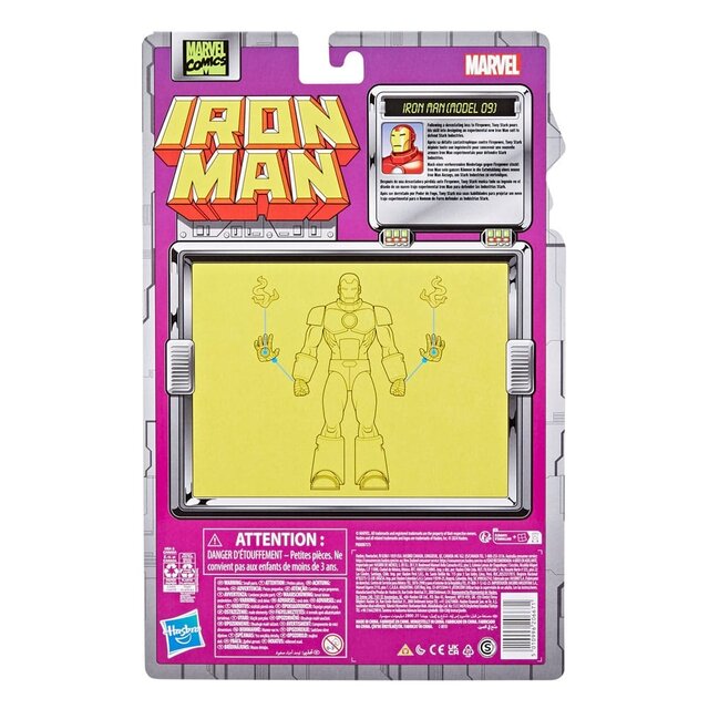 Iron Man Marvel Legends Action Figure Iron Man (Model 09) 15cm