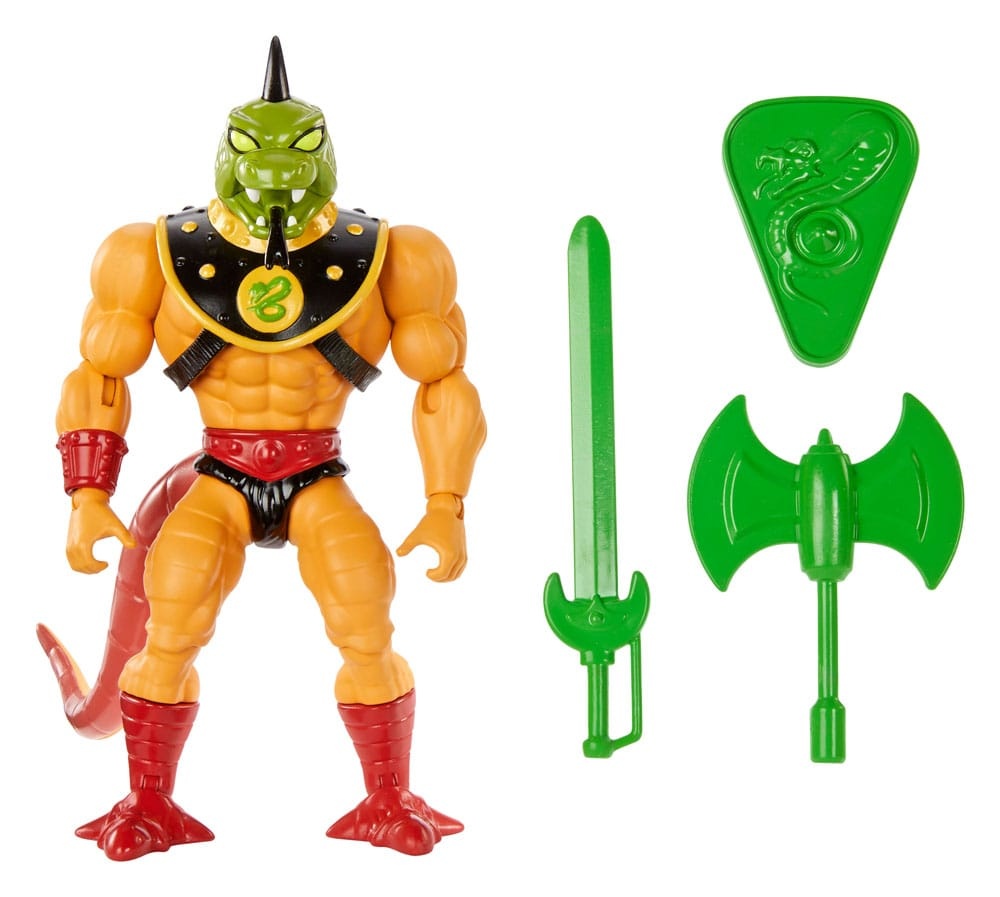 Mattel MOTU Origins Snake Men Reptilax afbeelding