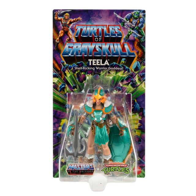 MOTU x TMNT: Turtles of Grayskull Action Figure Teela 14cm MOTU x TMNT: Turtles of Grayskull Action Figure Teela 14cm